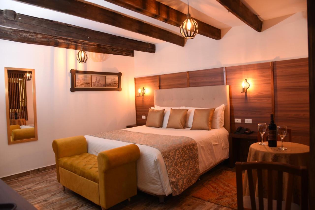 Hotel Cacique Real Zipaquira Bagian luar foto